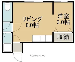 セントラルハイム【1階】の間取り